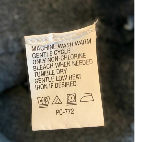 Izod Sweater Men's Size Extra Large Crew Neck Gray Knit 100% Cotton Casual Tops - Picture 5 of 6